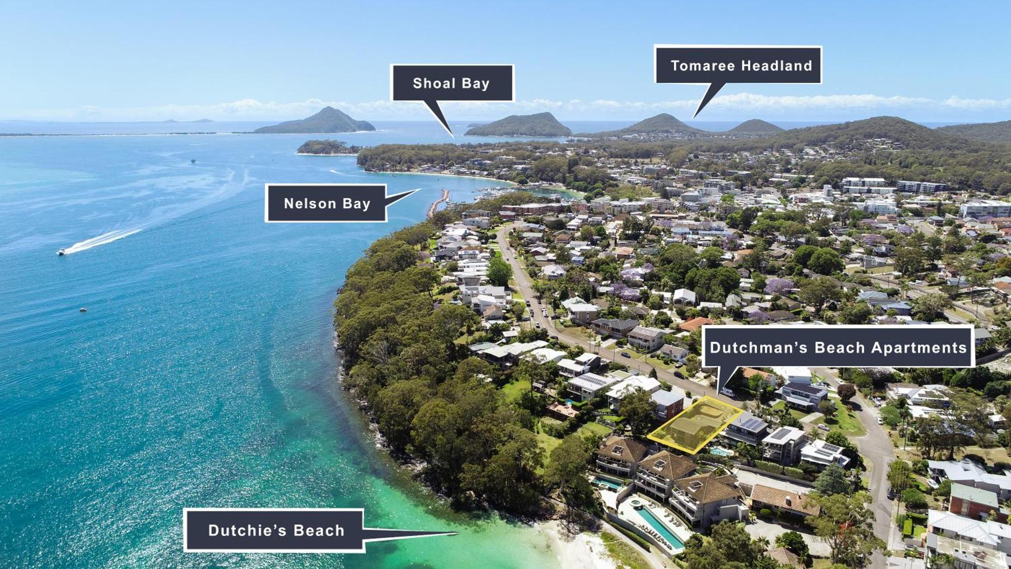 Dutchies Motel Nelson Bay & Dutchmans Beach Apartments ภายนอก รูปภาพ